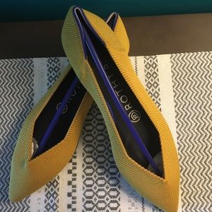 Rothy’s Marigold size 8 pointed flats